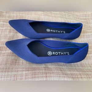 Rothy’s navy The Point flats 10